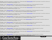 Tablet Screenshot of eremosantarosadalima.com